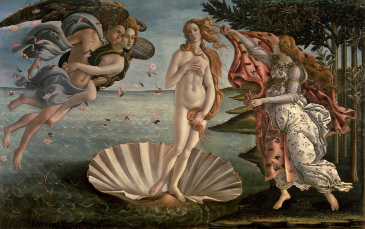 De geboorte van Venus van Botticelli