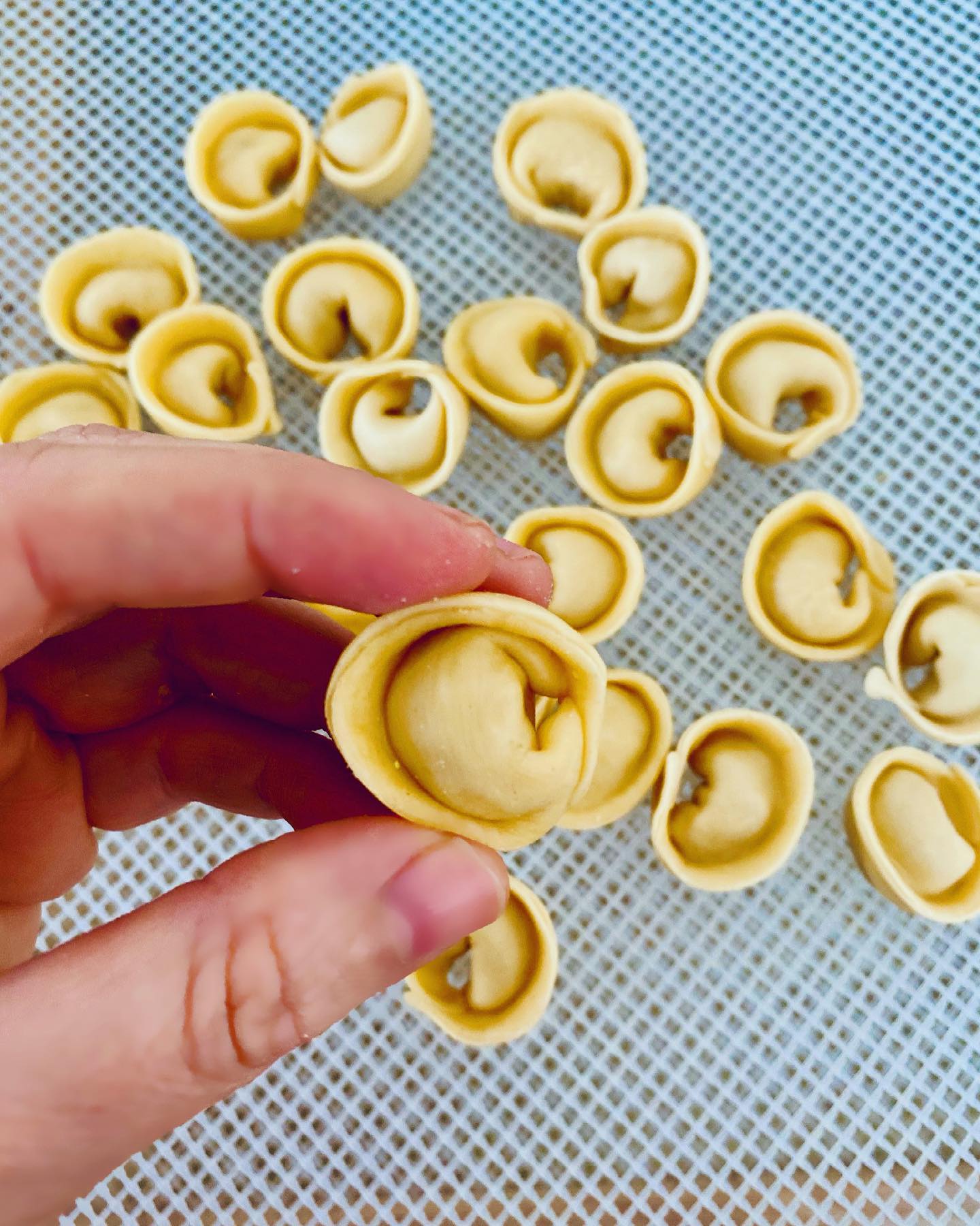 Tortellini vers gemaakt