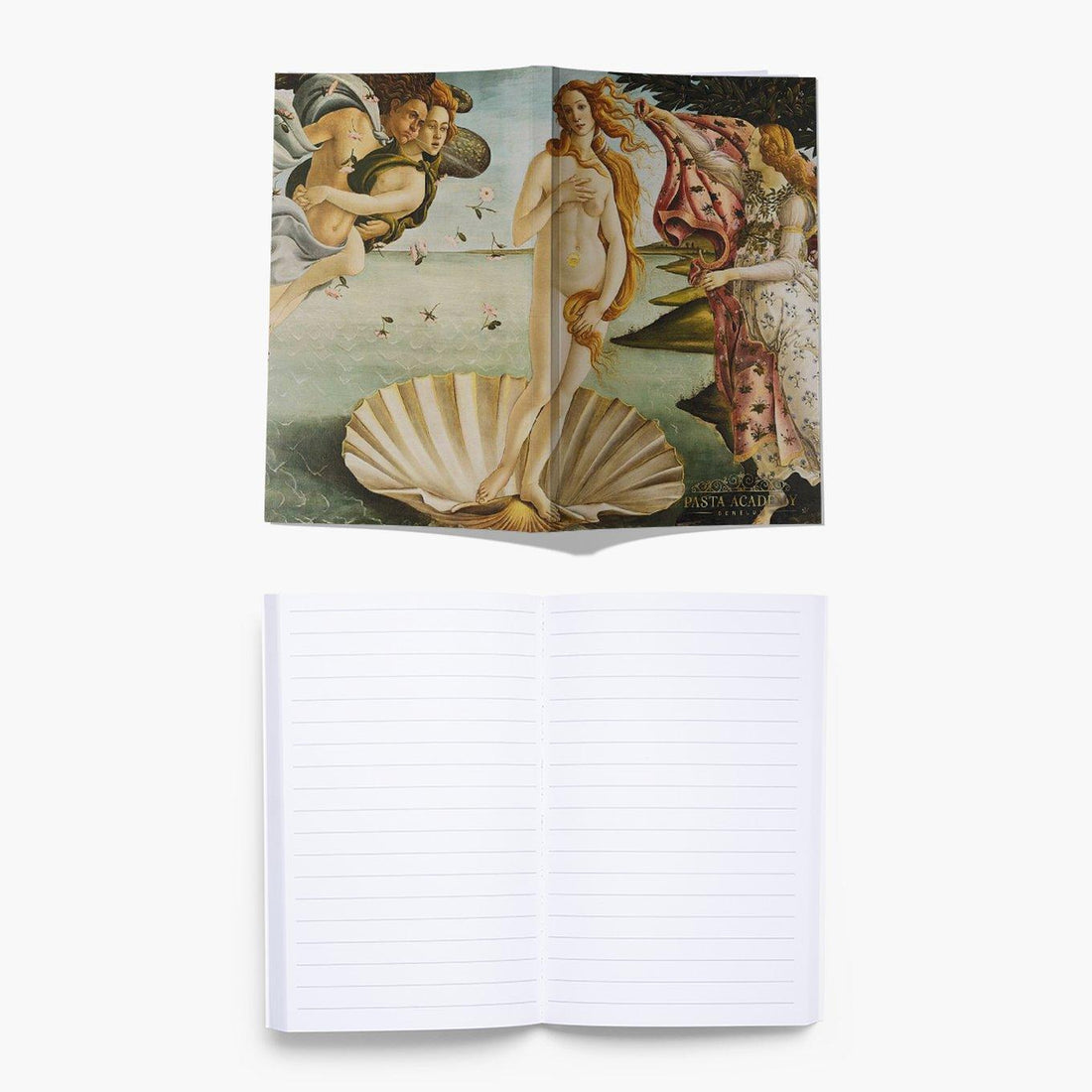 Pasta schrift (gelijnd)