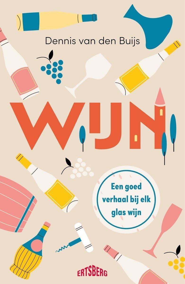 De cover van boek wijn van Dennis van den Buijs